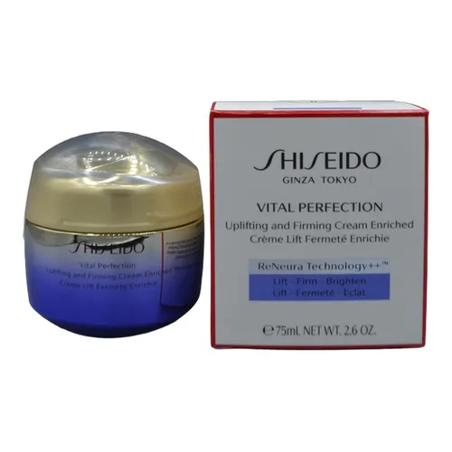Shiseido Vital Perfection - Uplifting & Firming Cream 75ml - Tagespflege mit straffender Wirkung, für ein jugendliches Hautbild und optimale Feuchtigkeit den ganzen Tag.