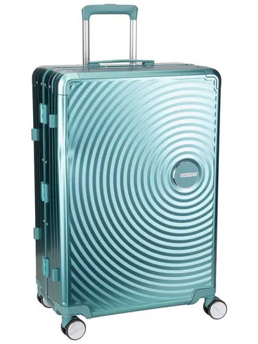 American Tourister® Trolley Soundbox Alu Spinner 75 - 4 Rollen - Robuster 4-Rad-Trolley aus Aluminium, ideal für stilvolle Reisen. Genießen Sie die perfekte Kombination aus Design und Funktionalität.