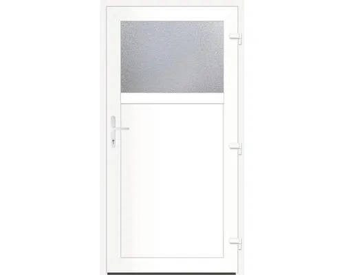 Produktbild RORO Nebeneingangstür Missouri weiß/weiß 980 x 1980 mm DIN rechts nach außen öff