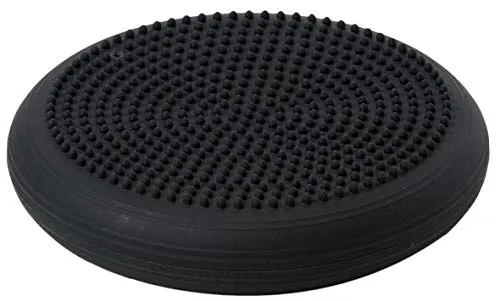 TOGU Dynair Ballkissen Senso (Das Original) 33 cm - Schwarz - Gleichgewichtskissen für dynamisches Sitzen und Rückenstärkung. Perfekt für Büro, Zuhause und unterwegs. Made in Germany mit 30 Jahren Herstellergarantie.