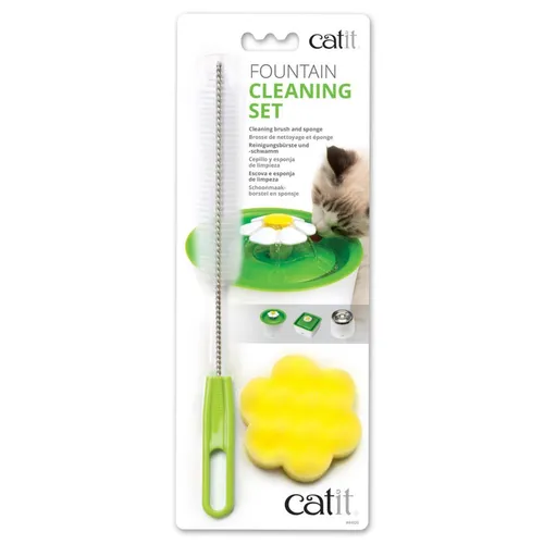 Catit Reinigungsset für Trinkbrunnen - Zweiteiliges Wartungsset 44020