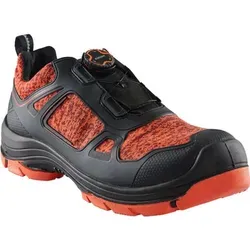 Blakläder® GECKO Sicherheitsschuh Orange/Black 2471 0050 - Größe 41 - Robuster Sicherheitsschuh aus recyceltem Material mit KPU-Schutz. Der Freelock-Verschluss ermöglicht einfaches An- und Ausziehen. Ideal für Handwerker in Bau, Installation und Wartung.