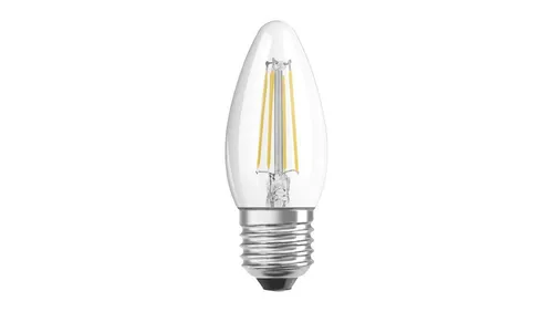 Żarówka LED E27 B35 CL 4W = 40W 470lm 2700K Ciepła 300 Filament OSRAM STAR