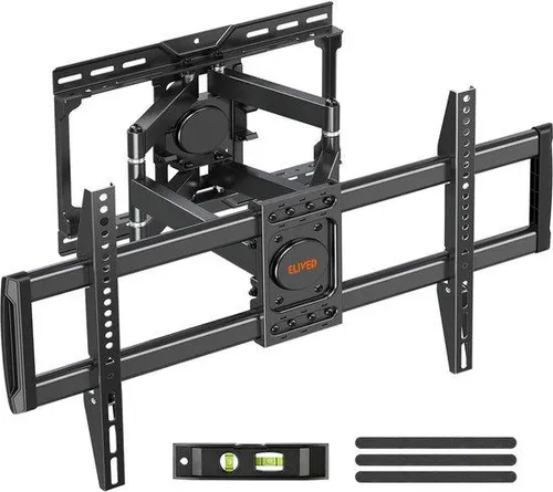 TV-Wandhalterung für 37-84 Zoll TVs bis 45 kg, VESA 600x400 mm, schwenkbar