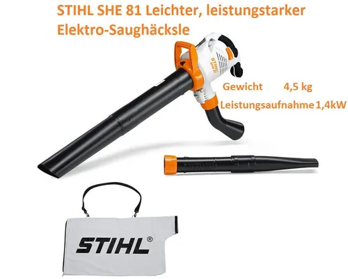 STIHL Elektro-Saughäcksler SHE 81 von STIHL