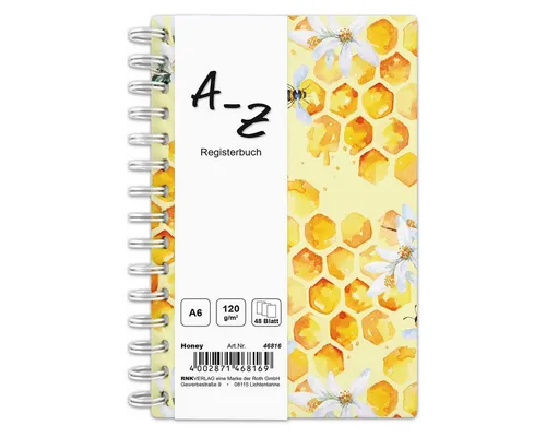 RNK Verlag Schulheft Notizbuch Honey