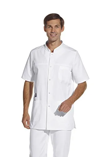 Produktbild Leiber Herren-Kasack 1-2 A weiss 12-9940-01 gr: 3XL