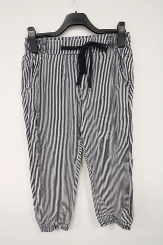 Produktbild Kaffe Damen Capri Hose Kanaya Striped Blau Weiß Gr.34 Neu
