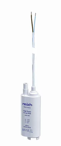 Reich Tauchpumpe 19L/min mit Sieb und 1,1 bar Druck