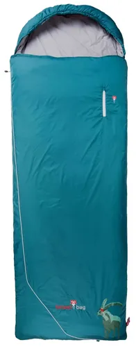 GrüeziBag Biopod Wolle Goas Comfort - Wollschlafsack - Schlafsäcke für besten Komfort, mit Almwolle für optimales Schlafklima und hervorragende Isolationswerte dank Synthdown.
