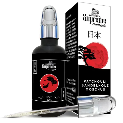 Produktbild Bartöl Japan Sandelholz & Patchouli 50ml Bartstoppel© Germany