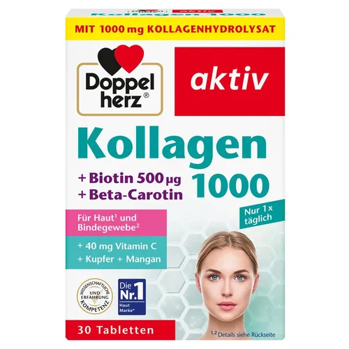 Doppelherz® aktiv Kollagen 1000 + Biotin