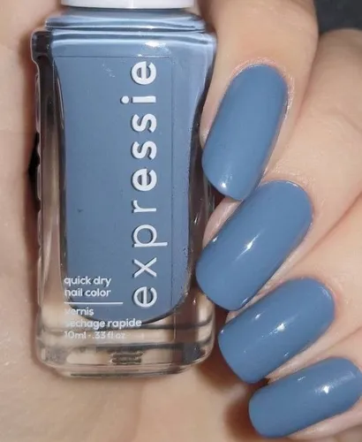 Nagellack Essie Expressie Nr. 340 air dry, Schieferblau, 10ml,  NEU.