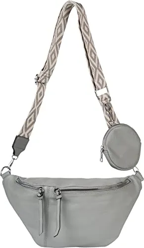 styleBREAKER Damen Halbmond Crossbody Schultertaschen Set 3-Teilig - Umhängetaschen Set mit modischem Design, abnehmbaren Schultergurt und vielseitig einsetzbarer kleiner Börse – ideal für jeden Anlass!