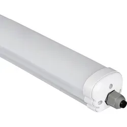 etc-shop LED Deckenleuchte IP65 – Wannenleuchte für Werkstatt und Garage - Robuste LED Deckenleuchte mit fest verbautem Leuchtmittel, ideal für Werkstätten und Garagen. Mit 4320 Lumen sorgt sie für optimale Ausleuchtung in feuchten Umgebungen.