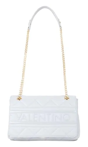 Valentino Bags Ada Schultertasche hellgrau VBS51O05-979 - Schultertasche aus hochwertigem Lederimitat in elegantem hellgrau, ideal für stilbewusste Frauen, die Komfort und Stil vereinen möchten.