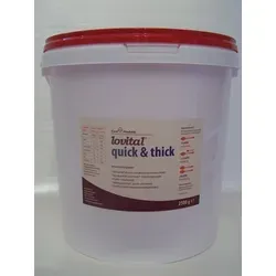 lovital Andickungsmittel 2500g - Quick & Thick - Nahrungsergänzungsmittel zur sicheren Andickung von Speisen und Getränken bei Schluckstörungen, ideal für eine einfache Handhabung und verbesserte Lebensqualität.