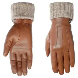 PEARLWOOD Lederhandschuhe Lipa - Touchscreen-fähig für den modernen Winter - Stylische Lederhandschuhe für kalte Tage, mit Touchscreen-Funktion für die Nutzung von Smartphones und Tablets. Ideal für den Winter und bequem zu kombinieren.