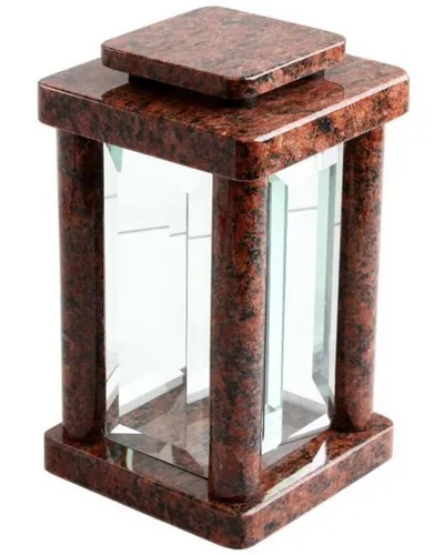 KOKA Dekoobjekt Grab-Lampe Granit Vanga in rot von KOKA