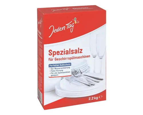 Jeden Tag Spülmaschinensalz (2,2 kg)
