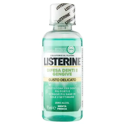LISTERINE Abwehr Zähne Und Zahnfleisch Mundwasser Geschmack Delicate 95 ml