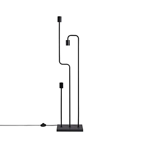 Paco Home Vintage Tischlampe - Stehleuchte E27 für modernes Wohndesign - Standleuchten & Deckenfluter - Diese stilvolle Tisch- oder Stehleuchte vereint minimalistisches Design mit edlem Holz und passt perfekt in jedes moderne Zuhause.
