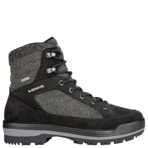 LOWA Herren Freizeitschuhe ISARCO GTX - Stylische Winterstiefel - Wanderschuhe mit wasserdichter GORE-TEX Membran und dickem Futter für optimalen Komfort und Grip bei Kälte und Nässe.