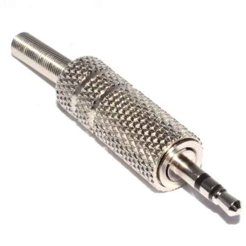 Produktbild kenable 2,5 mm Stereo Lötend Anschluss Audio Kabel Ende Klinkenstecker Stecker Metall