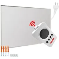 Mephisto Infrarot Heizung Wand- Deckenheizung Standheizung Energiesparend Elektroheizung inkl. Fernbedienung Und Thermostat WIFI APP Steuerung 600W