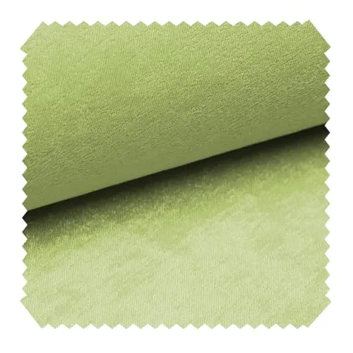 novely® PLATIN - Elegant Glänzender Möbelstoff - Robuster Polsterstoff mit Ultra-Clean-Technologie - Pflegeleichte Meterware 1lfm | Farbe: 09 Lind Grün