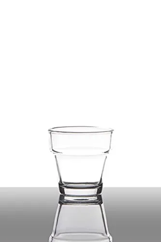 INNA-Glas Teelichtglas SARABI, klar, 6,5cm, Ø6,5cm - Laterne