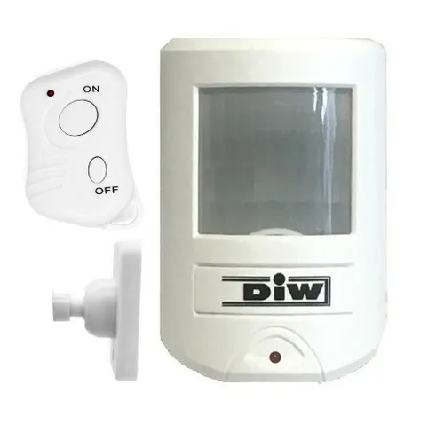 Drahtlose Alarmanlage PIR mit lauter Sirene DAL-BM20 Haus Büro Garage Ferienhaus