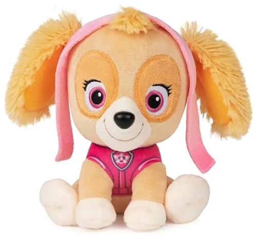 GUND Offizielle Paw Patrol Skye in charakteristischer Pilotenuniform, Plüschtier, Stofftier ab 1 Jahren, 15,2 cm (Stile können variieren)