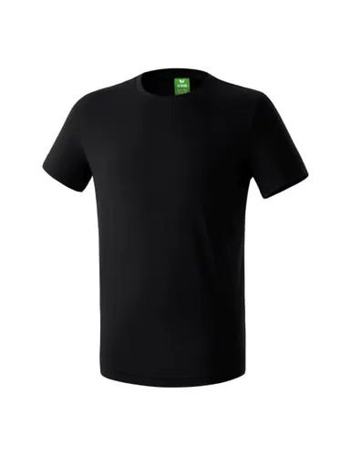 Erima Sport-Tshirt Basic Teamsport (100% Baumwolle) schwarz Herren, Größe: XL