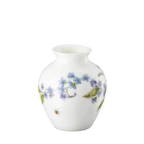 Hutschenreuther Vergissmeinnicht Nussknacker - Eleganter Nussknacker von Hutschenreuther, verziert mit dem romantischen Vergissmeinnicht-Motiv – perfekt für besondere Anlässe und als stilvolles Geschenk.