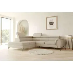 99rooms Ecksofa Parma in weiß von 99rooms