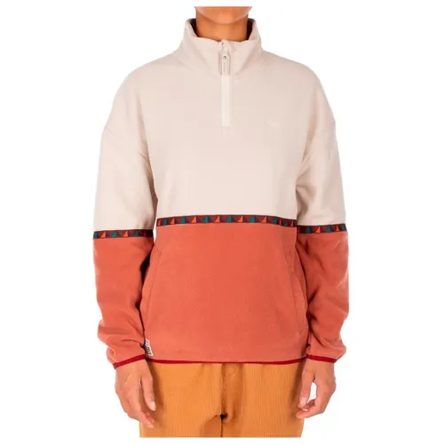 iriedaily Sweatshirt Holina - Farbige Fleecejacke in M - Funktionsjacken mit recyceltem Polyester, ideal für umweltbewusste Mode-Liebhaber. Das Color-Blocking-Design sorgt für einen trendigen Look.