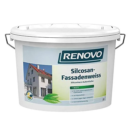 Fassadenweiss Silcosan 5 L matt von Renovo