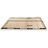 vidaXL Lattenrost 120x200 cm mit 28 Latten und 7 Zonen - Lattenrost für optimalen Schlafkomfort mit 7 Zonen und einstellbarer Festigkeit. Robuster Buchenholz-Rahmen und langlebige Birkenholz-Latten sorgen für Stabilität und Unterstützung.