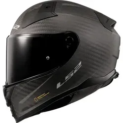 LS2 FF811 Vector II Carbon Helm, Größe L für Männer - Motorradhelm aus Carbon mit herausnehmbarem, atmungsaktivem Innenpolster und kratzfestem Visier – ideal für komfortable und sichere Fahrten.