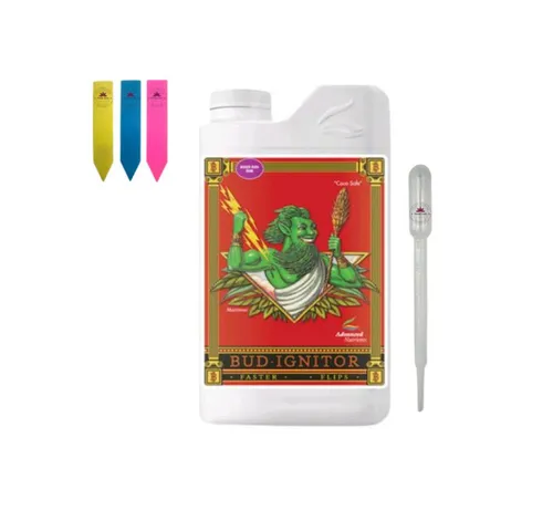 Advanced Nutrients Bud Ignitor 250 ml - Pflanzenfreundliches Hilfsmittel für den Blütenstart, unterstützt die Nährstoffversorgung und sorgt für ein ausgewogenes Kulturmilieu. Ideal für Indoor-Kulturen und kompakte Systeme.