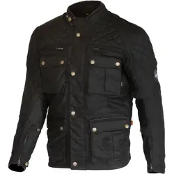 Merlin Motorradjacke Edale II - Robuste Motorrad Textiljacke aus gewachster Baumwolle mit Outlast®-Thermofutter und wasserdichter Humax-Membran für optimalen Komfort und Schutz.