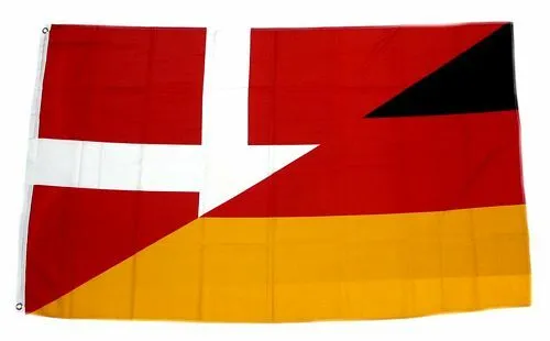Flagge / Fahne Deutschland / Dänemark Hissflagge 90 x 150 cm