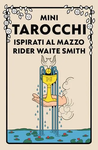 Mini tarocchi. Rider Waite Smith. Con 78 Carte (Ombre)