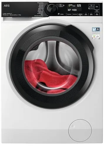 AEG LR7EW75400 Waschmaschine, Serie 7000 ProSteam - Energieeffizienzklasse A, stapelbar mit innovativer Dampf-Auffrischfunktion für frische und knitterfreie Wäsche.