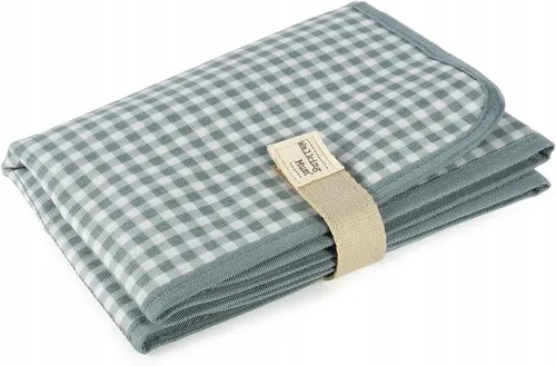 Vichy Handwindelunterlage für Babys, grün, 18 x 27 cm in grün von Walking Mum