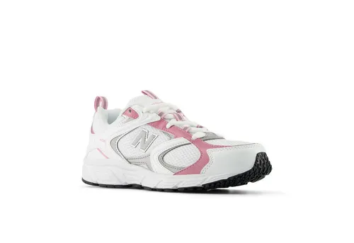 New Balance 408 Sneaker in Weiß, Größe 41 1/2 für Damen - Stylische Sneaker in Größe 41 1/2 von New Balance. Das atmungsaktive Obermaterial aus Mesh sorgt für hohen Tragekomfort. Ideal für den Alltag und vielseitig kombinierbar.