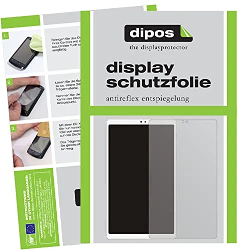 dipos I 2X Schutzfolie matt kompatibel mit Samsung Galaxy Tab A7 Lite LTE Folie Displayschutzfolie