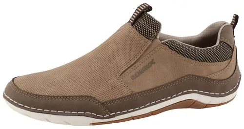 Slipper ROMIKA Herren Gr. 41, Beige, Casual Halbschuhe