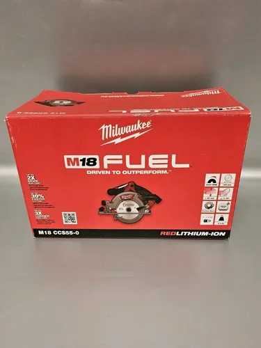 Milwaukee M18 CCS55 – 502 X, 4933451376, Rot/Schwarz